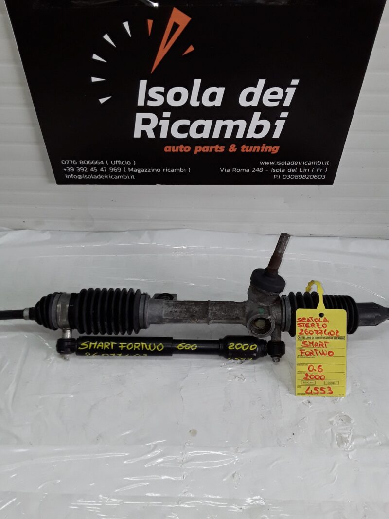 Scatola Sterzo Usata - Smart Fortwo Cilindrata 0.6 Anno  2000