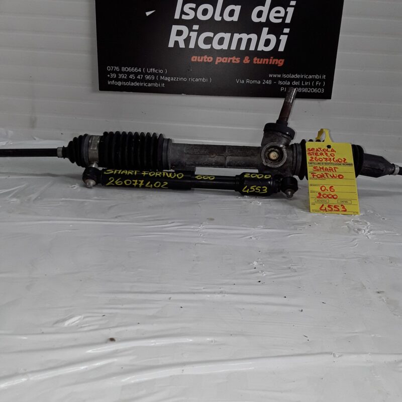 Scatola Sterzo Usata - Smart Fortwo Cilindrata 0.6 Anno  2000