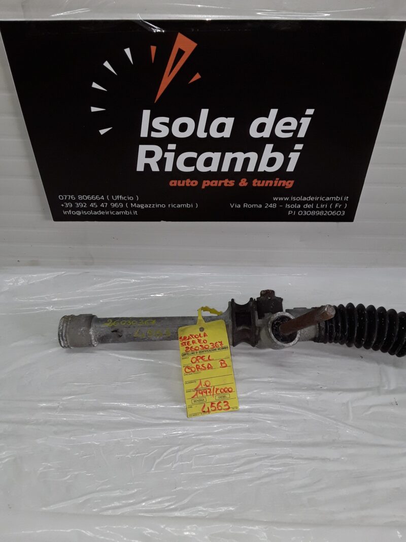Scatola Sterzo Usata - Opel Corsa B Anno  1997 / 2000 Cilindrata 1.0