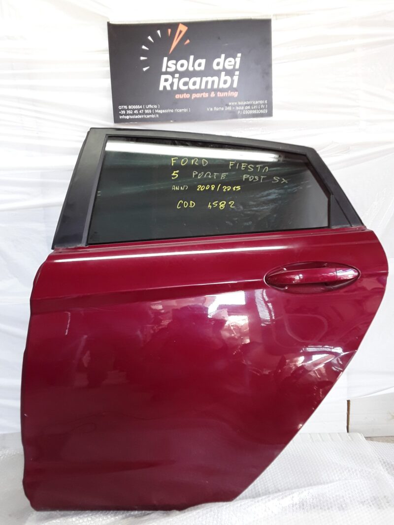 Sportello Usato -  Posteriore Sinistro Ford Fiesta 5 Porte Anno 2008/2015