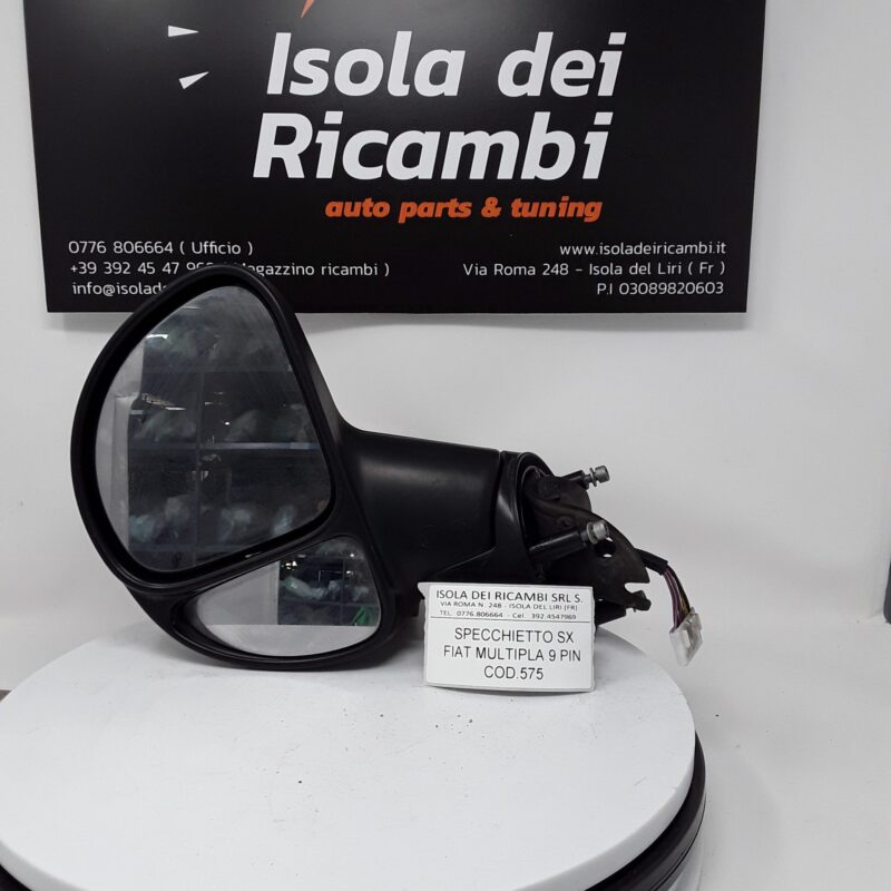 Specchietto Usato - Retrovisore Sinistro 9 Pin Fiat Multipla