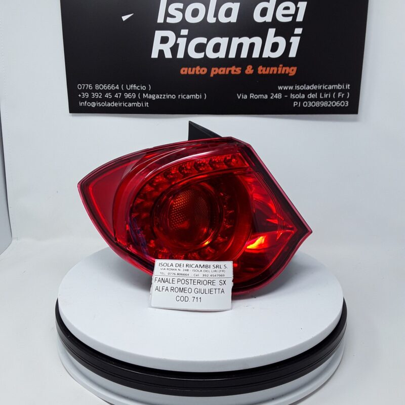 Fanale Usato -  Posteriore Sinistro Alfa Romeo Giulietta