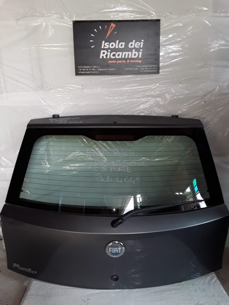 Cofano Usato -  Posteriore Fiat Punto 188 - 2° Serie 5 Porte