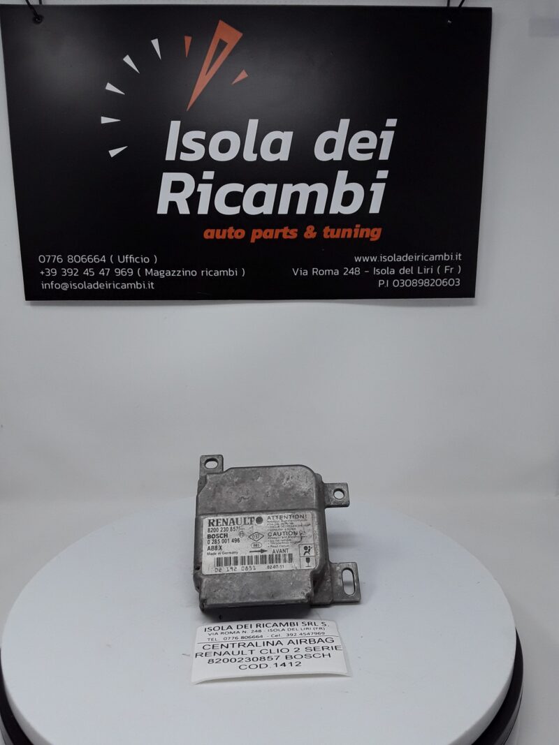 Centralina Airbag Usato - Renault Clio 2 serie