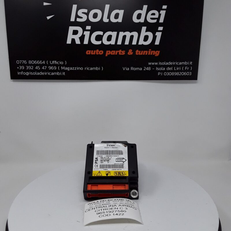 Centralina Airbag Usata - Citroen C3
