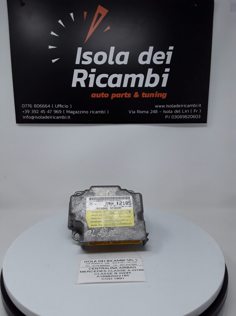 Centralina Airbag Usata - Mercedes Classe A W169  - Classe B W245