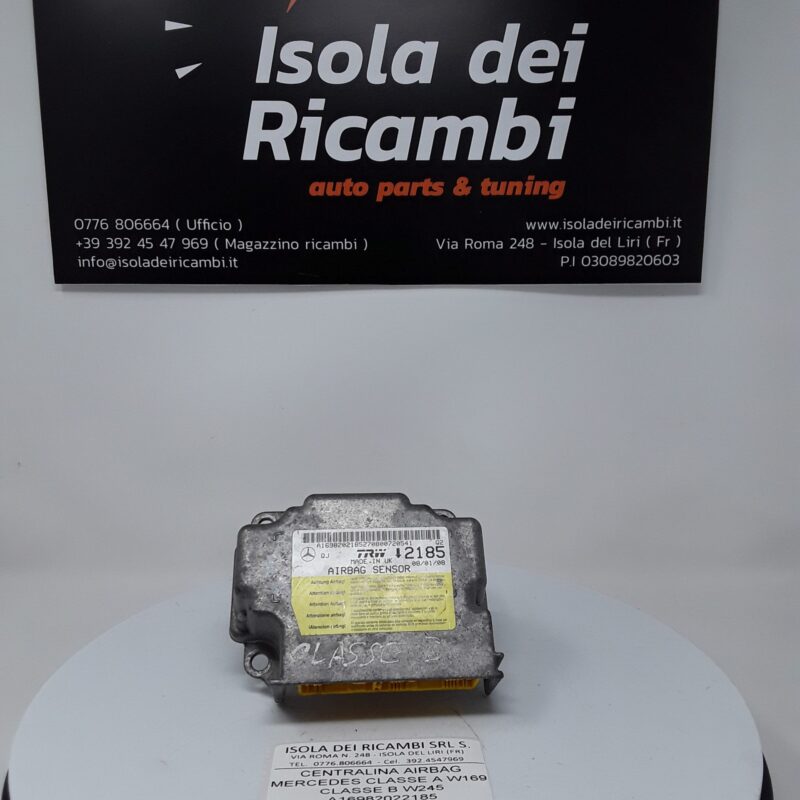 Centralina Airbag Usata - Mercedes Classe A W169  - Classe B W245