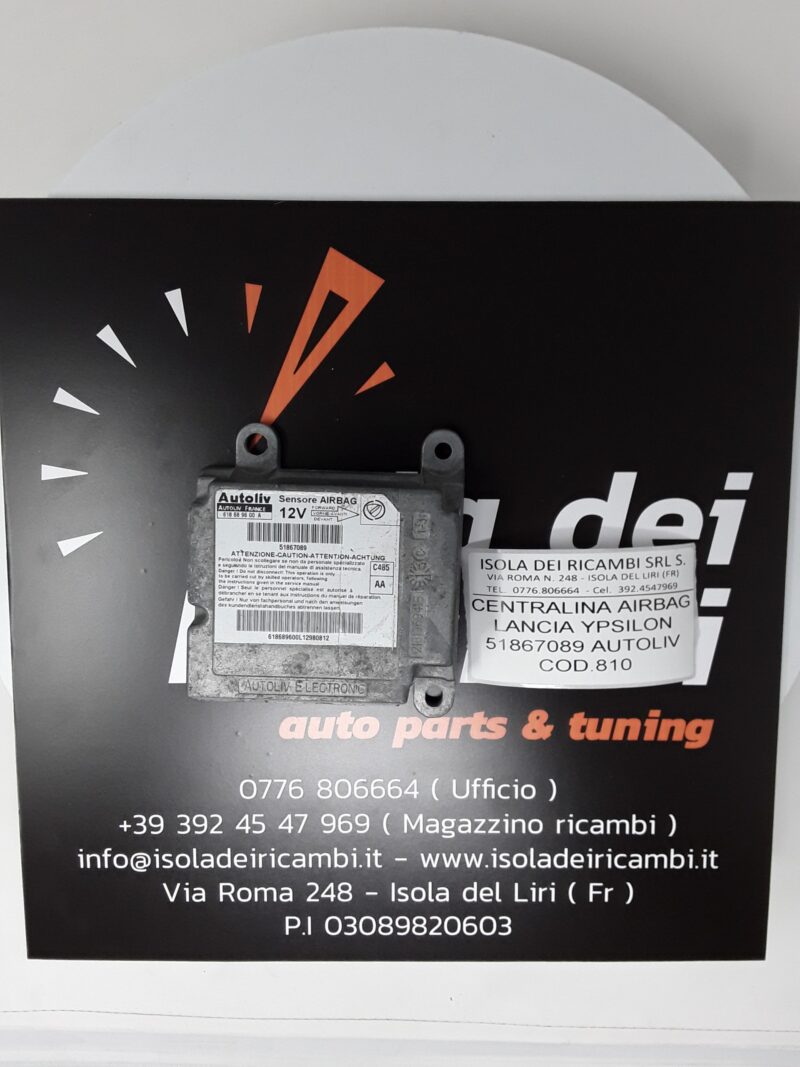 Centralina Airbag Usata - Lancia Ypsilon