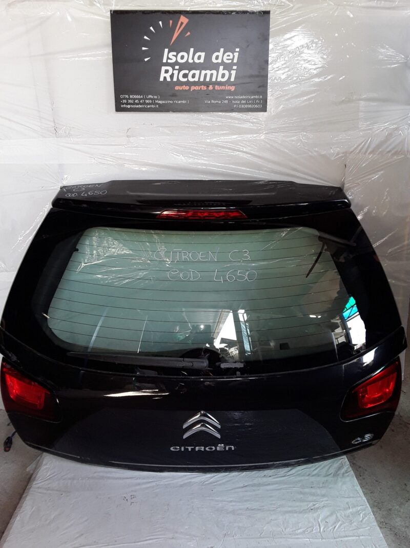 Cofano Usato -  Posteriore Citroen C3 2017