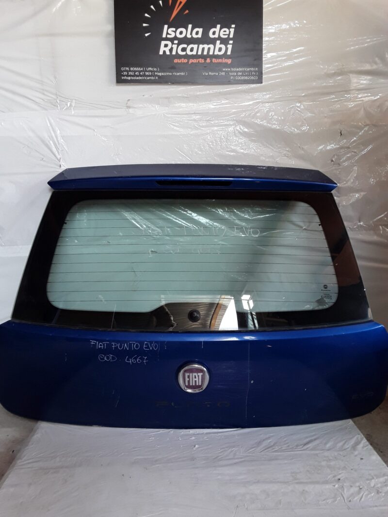 Cofano Posteriore Fiat Punto Evo