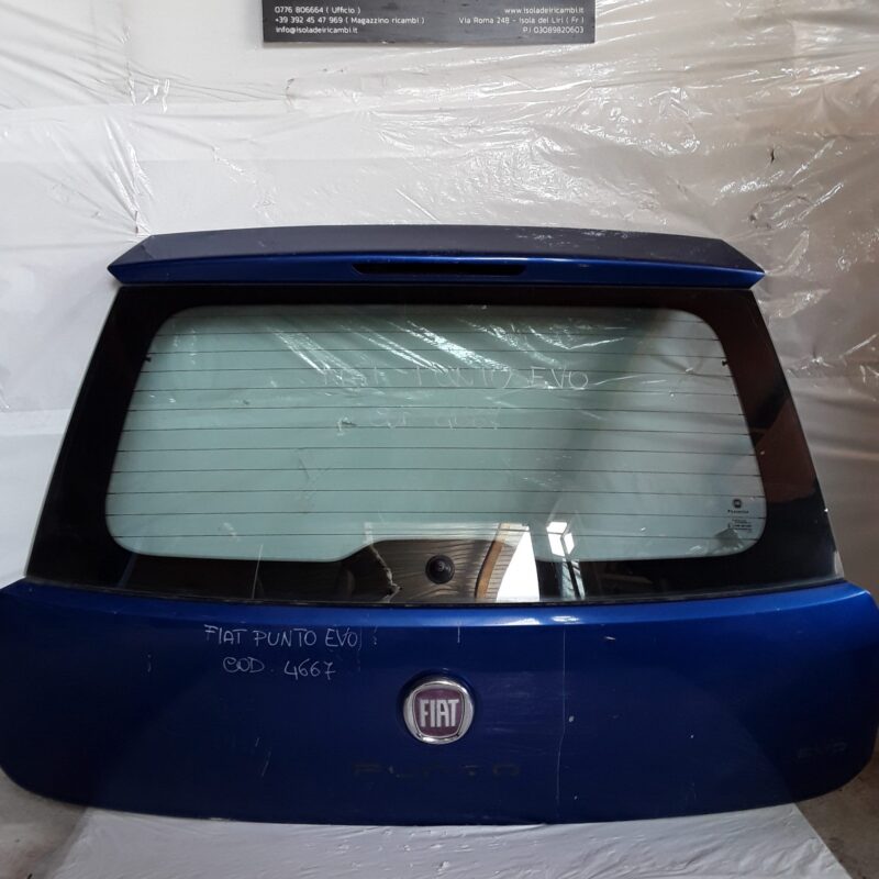 Cofano Posteriore Fiat Punto Evo
