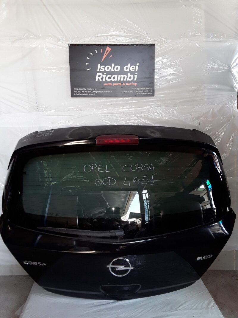 Cofano Posteriore Opel Corsa