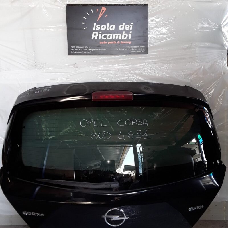Cofano Posteriore Opel Corsa