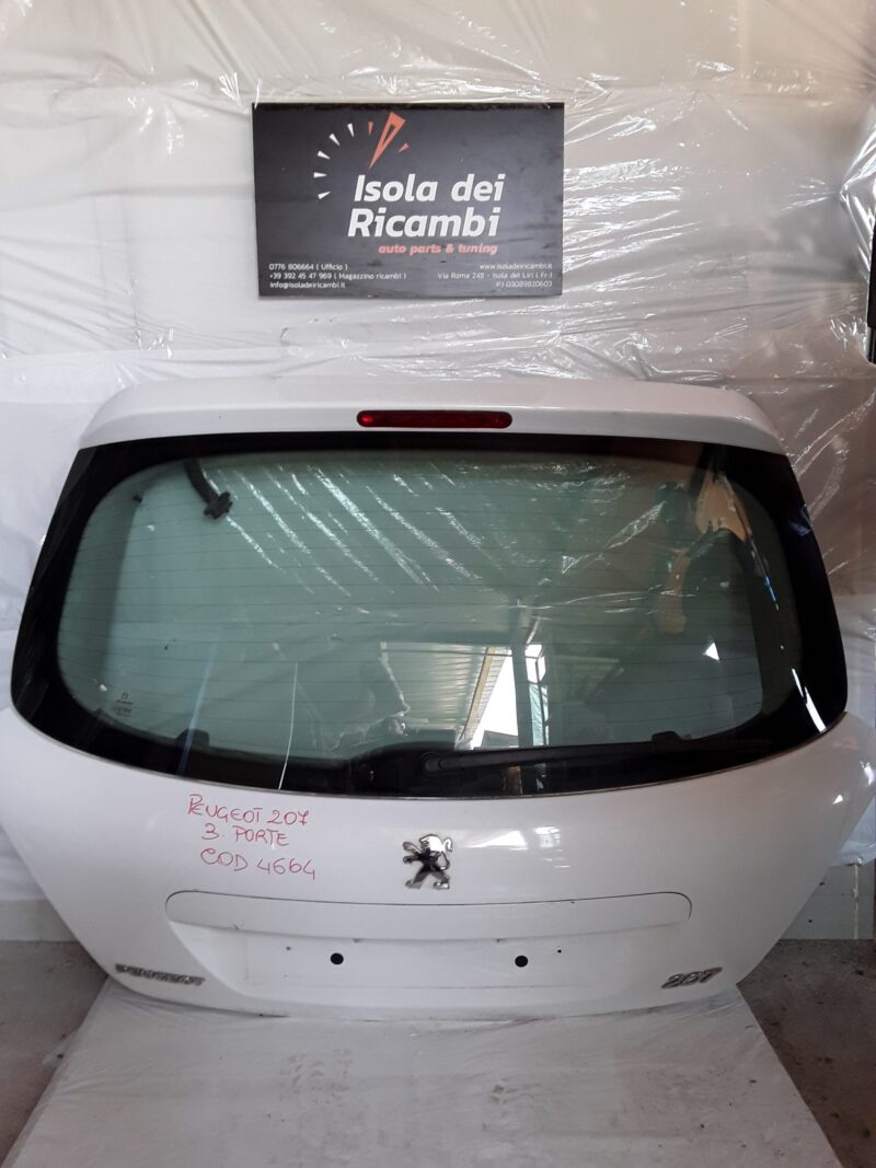 Cofano Usato -  Posteriore Peugeot 207