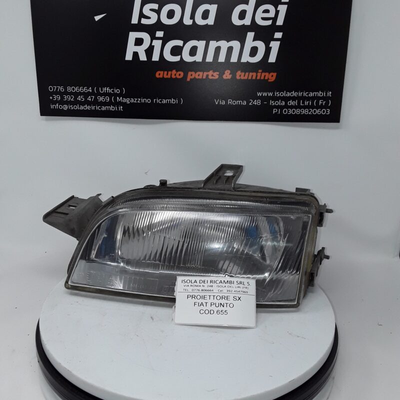 Fanale Usato - Anteriore Sinistro Fiat Punto
