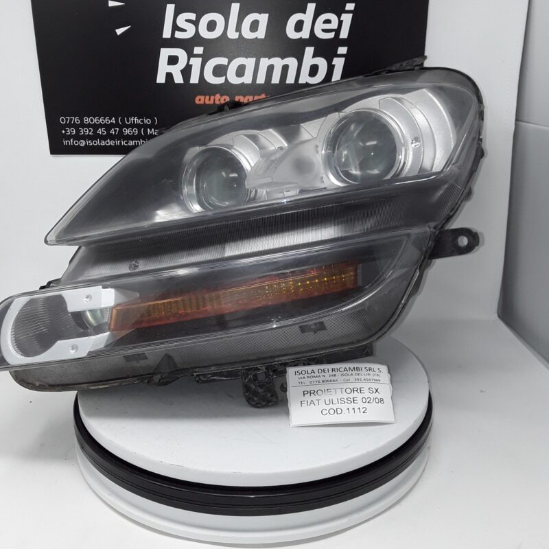 Fanale Usato - Anteriore Sinistro Fiat Ulysse Anno 2002/2008