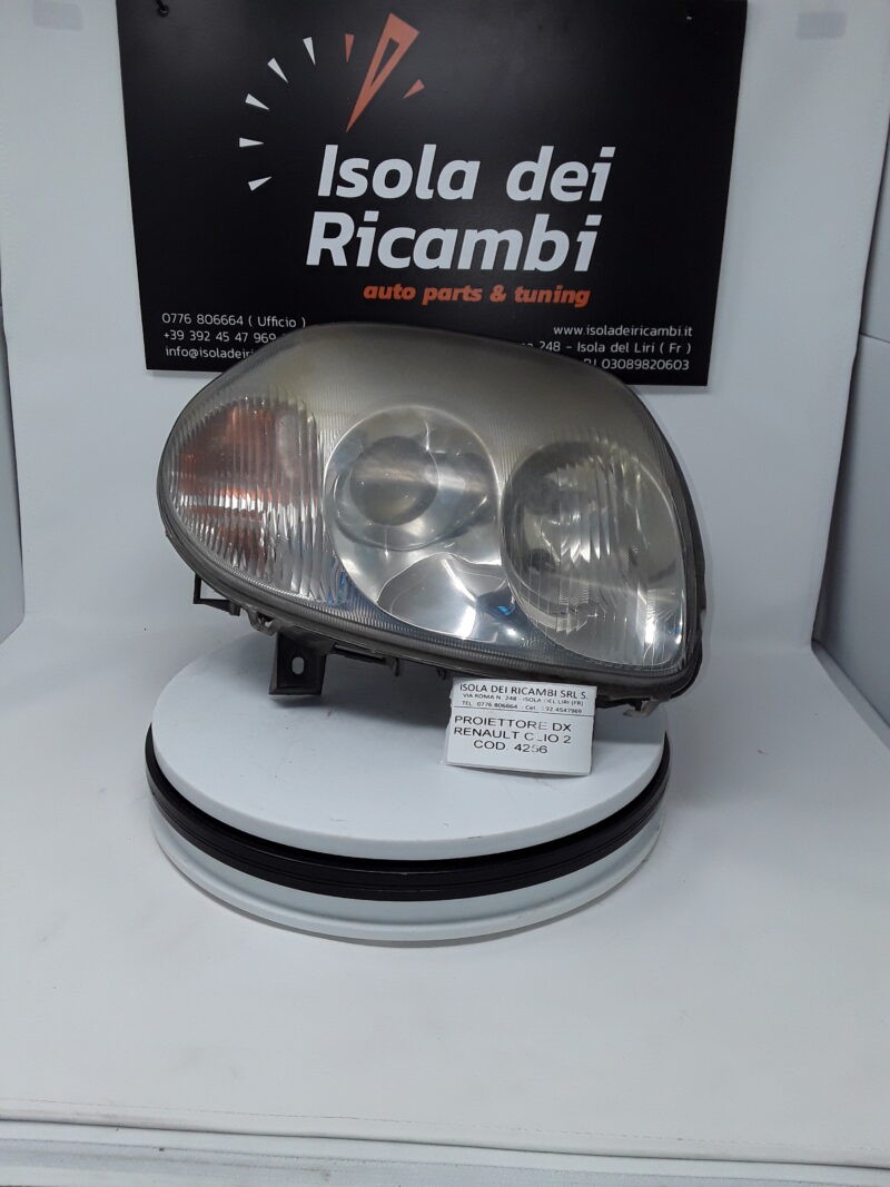 Fanale Usato – Anteriore Destro Renault Clio 2 Serie