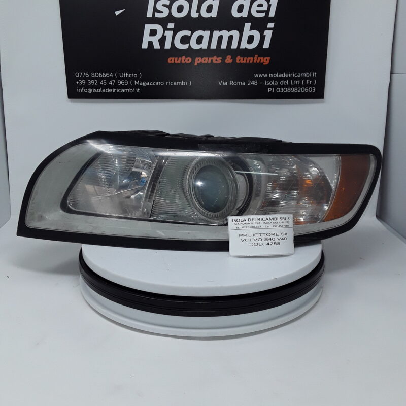 Fanale Usato - Anteriore Sinistro Volvo S40 V40
