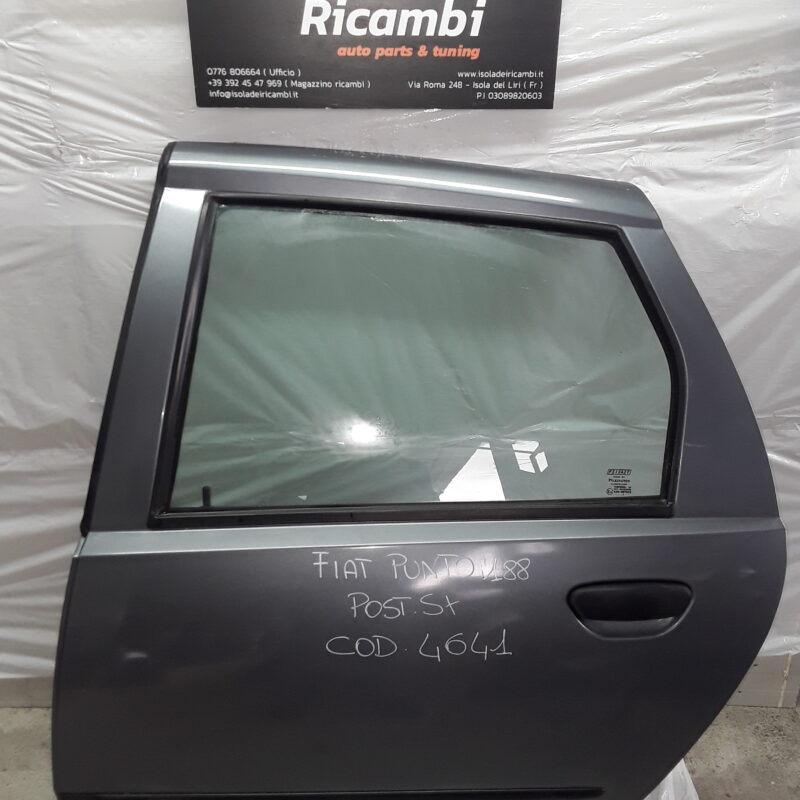 Porta Usata – Posteriore Sx Fiat Punto 188 5 Porte
