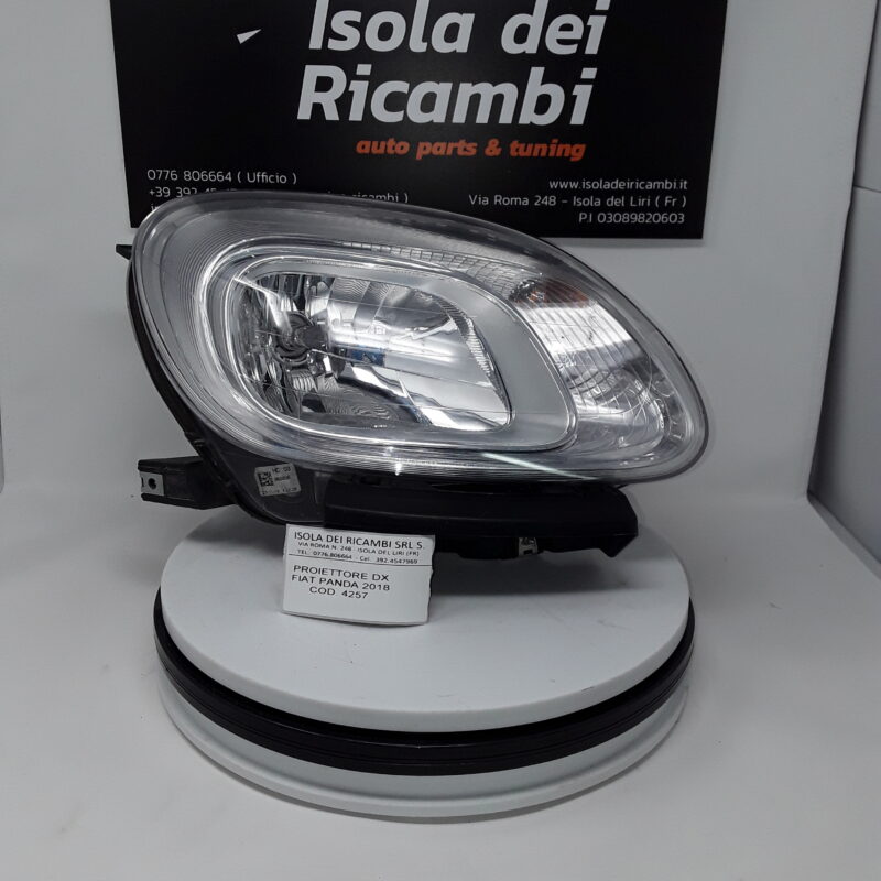 Fanale Usato - Anteriore Destro Fiat Panda Anno 2018