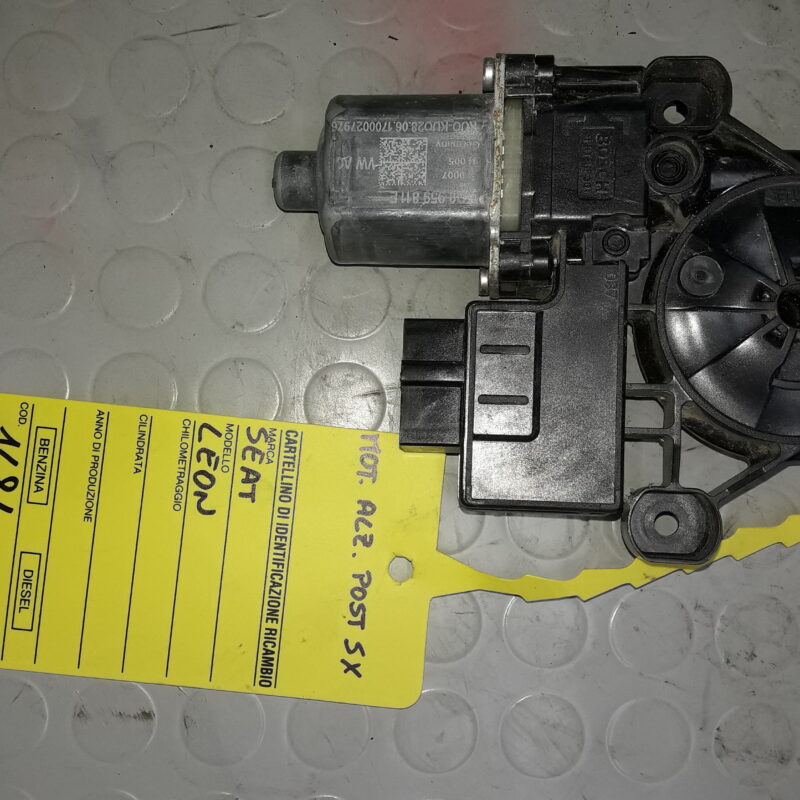 Motorino Alzavetro Usato – Posteriore Sinistro Seat Leon