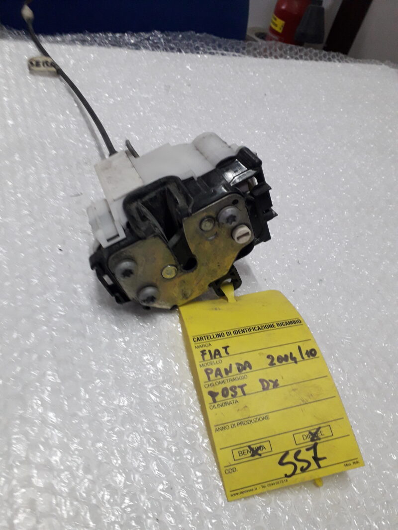 Serratura Usata - Posteriore Destra Fiat Panda