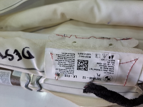 Airbag Usato - Bmw F30 Porta Posteriore Destra
