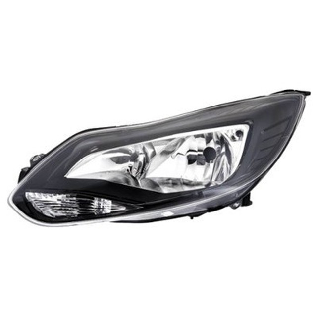 Fanale Usato -  Anteriore Sinistro Ford Focus Anno 2011/2014 Elettrico Con Corpo Nero