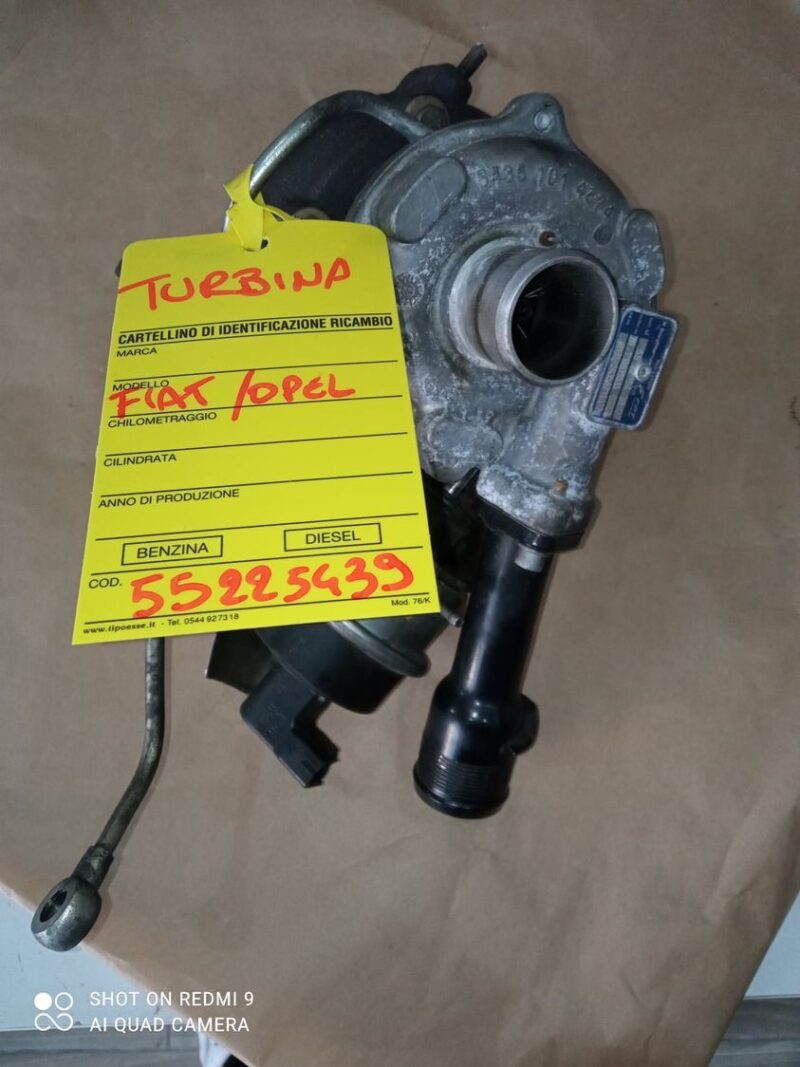 Turbina Usata Con Coreassy Nuovo – Fiat / Opel / Alfa Romeo / Chevrolet 1.3 MJT