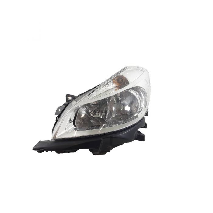 Fanale Usato - Renault Clio 3 Serie Anteriore Sinistro Sfondo Nero