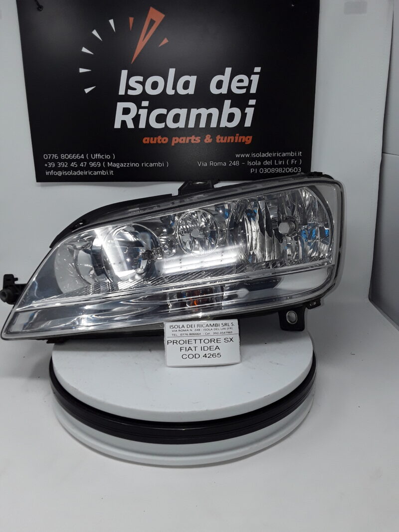 Fanale Usato - Anteriore Sinistro  Fiat Idea