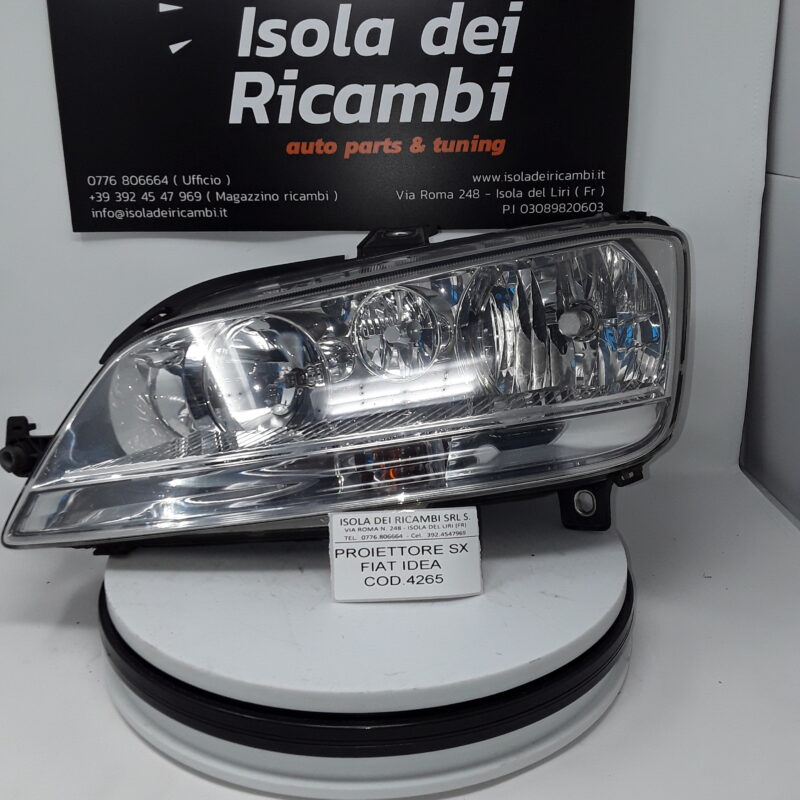 Fanale Usato - Anteriore Sinistro  Fiat Idea
